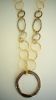 Large Circle Necklace with Large Circle Pendant