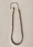 Shiny Barrel Necklace N101
